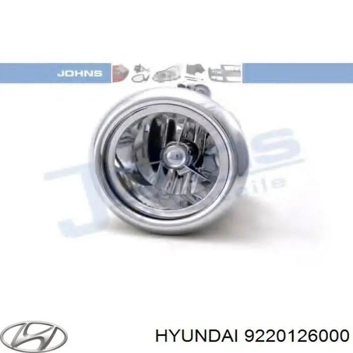 Luzes de nevoeiro esquerdas/direitas Hyundai/Kia 9220126000 preço, a partir de 54,48 USD
