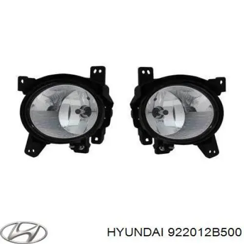 Luzes de nevoeiro esquerdas Hyundai/Kia 922012B500 preço, a partir de 51,66 EUR