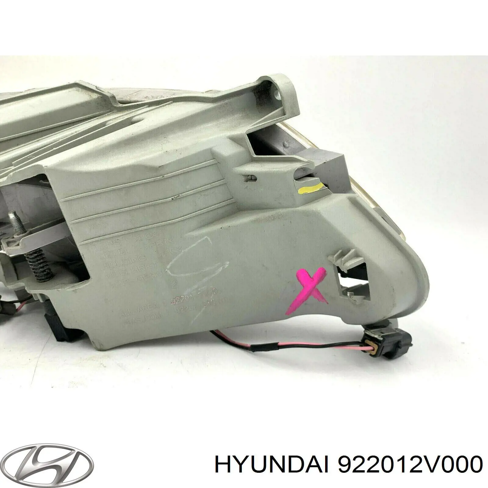 922012V000 Hyundai/Kia Luzes de nevoeiro esquerdas