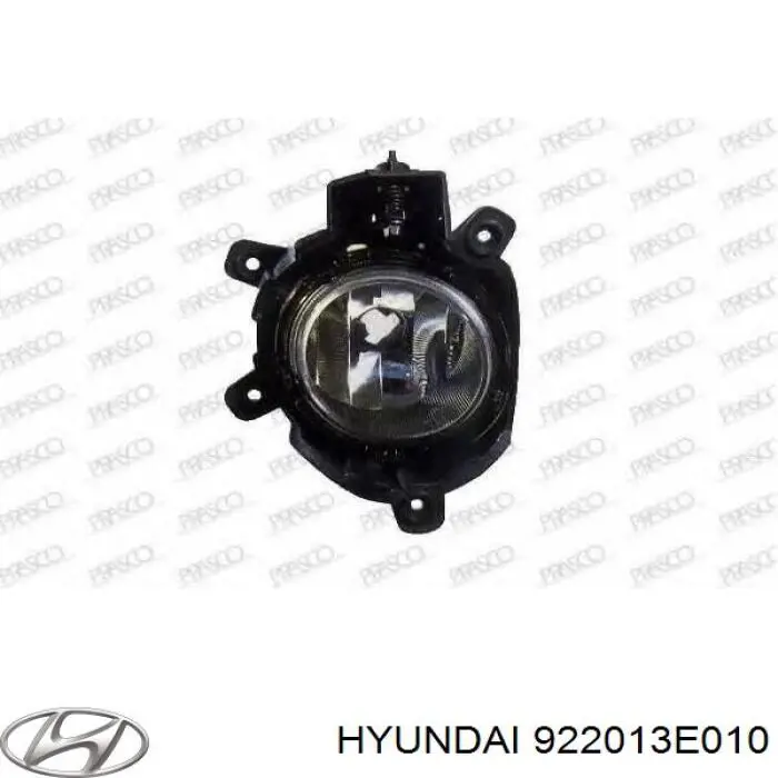 922013E010 Hyundai/Kia Luzes de nevoeiro esquerdas