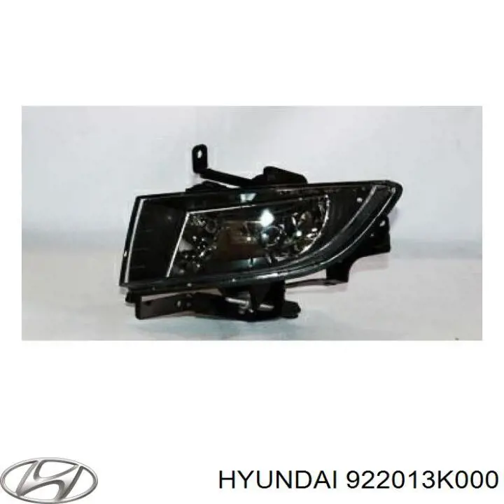 922013K000 Hyundai/Kia Luzes de nevoeiro esquerdas