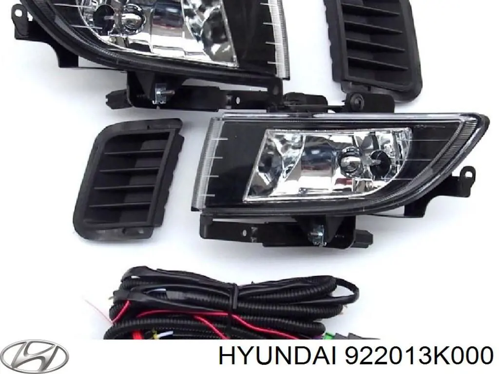 Luzes de nevoeiro esquerdas Hyundai/Kia 922013K000 preço, a partir de 47,67 USD