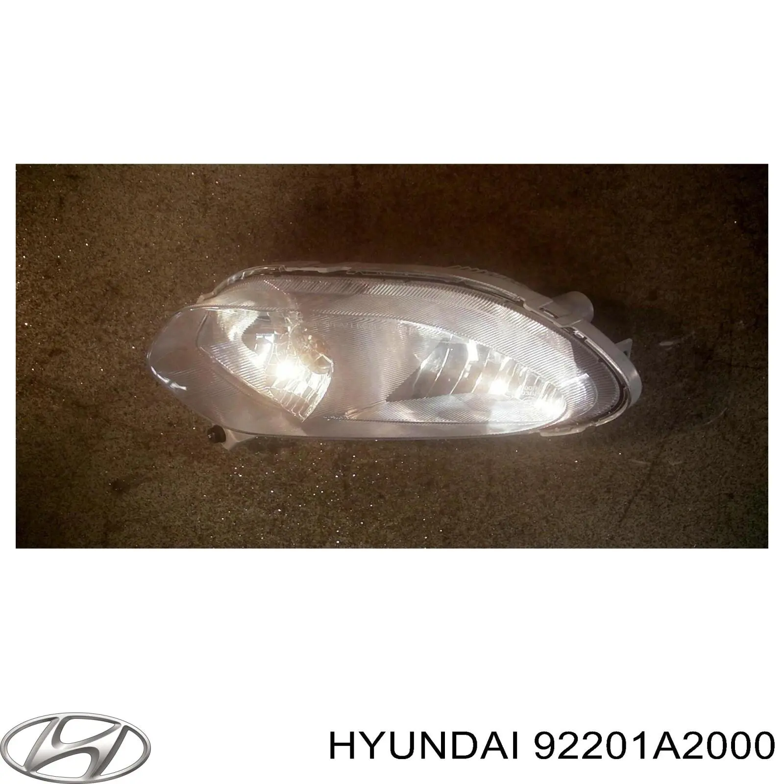 Luzes de nevoeiro esquerdas Hyundai/Kia 92201A2000 preço, a partir de 62,99 USD