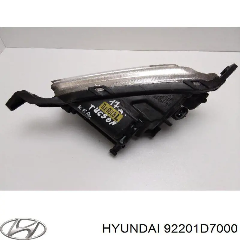 92201D7000 Hyundai/Kia Luzes de nevoeiro esquerdas