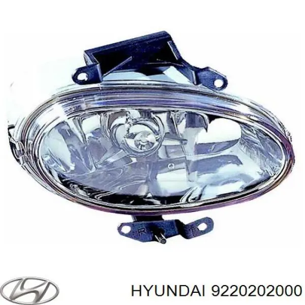 Compre 9220202000 Hyundai/Kia Luzes de nevoeiro direitas
