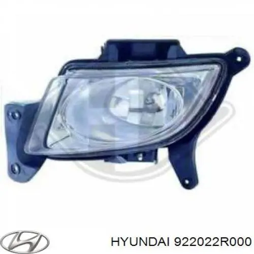 922022R000 Hyundai/Kia Luzes de nevoeiro direitas