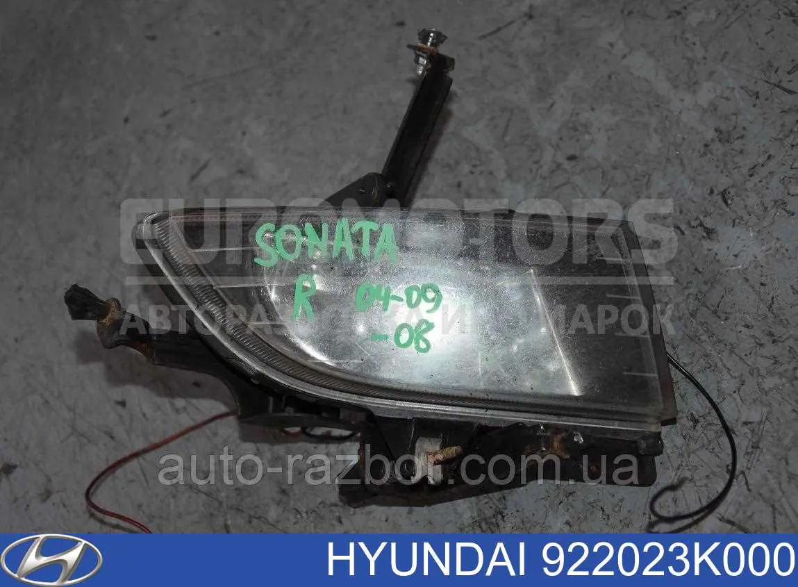 Compre 922023K000 Hyundai/Kia Luzes de nevoeiro direitas