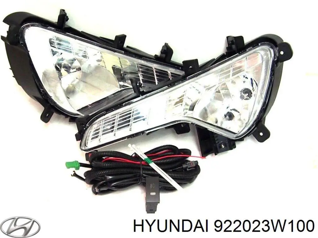 Luzes de nevoeiro direitas Hyundai/Kia 922023W100