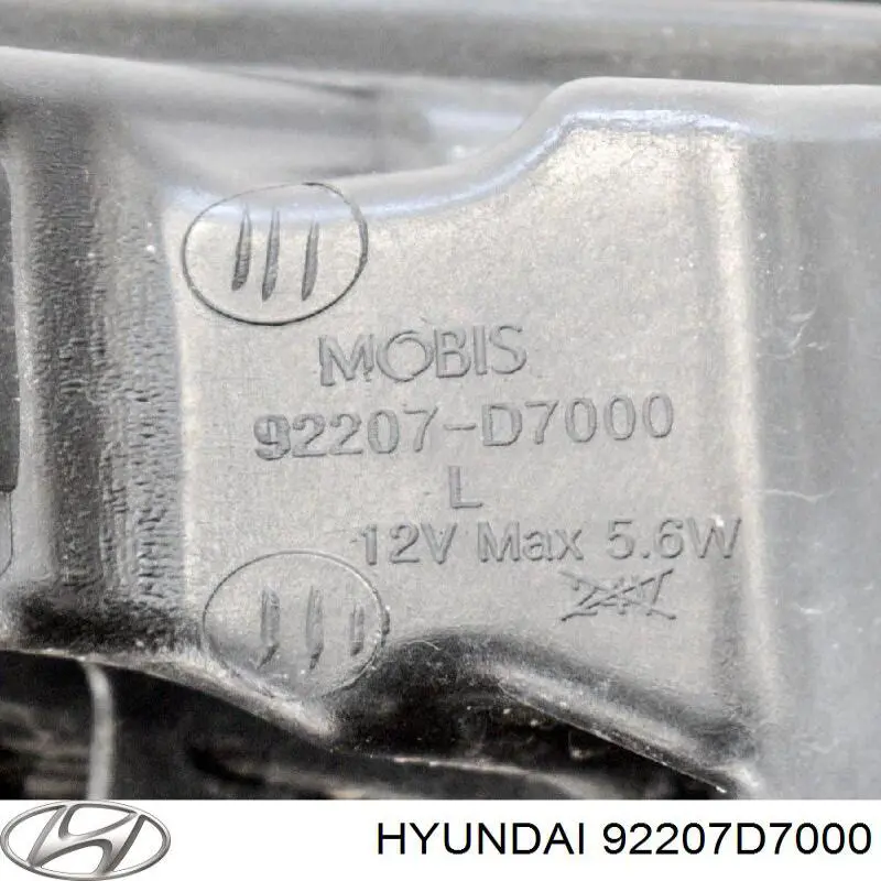 Luzes máximas esquerdas Hyundai/Kia 92207D7000 preço, a partir de 252,35 USD