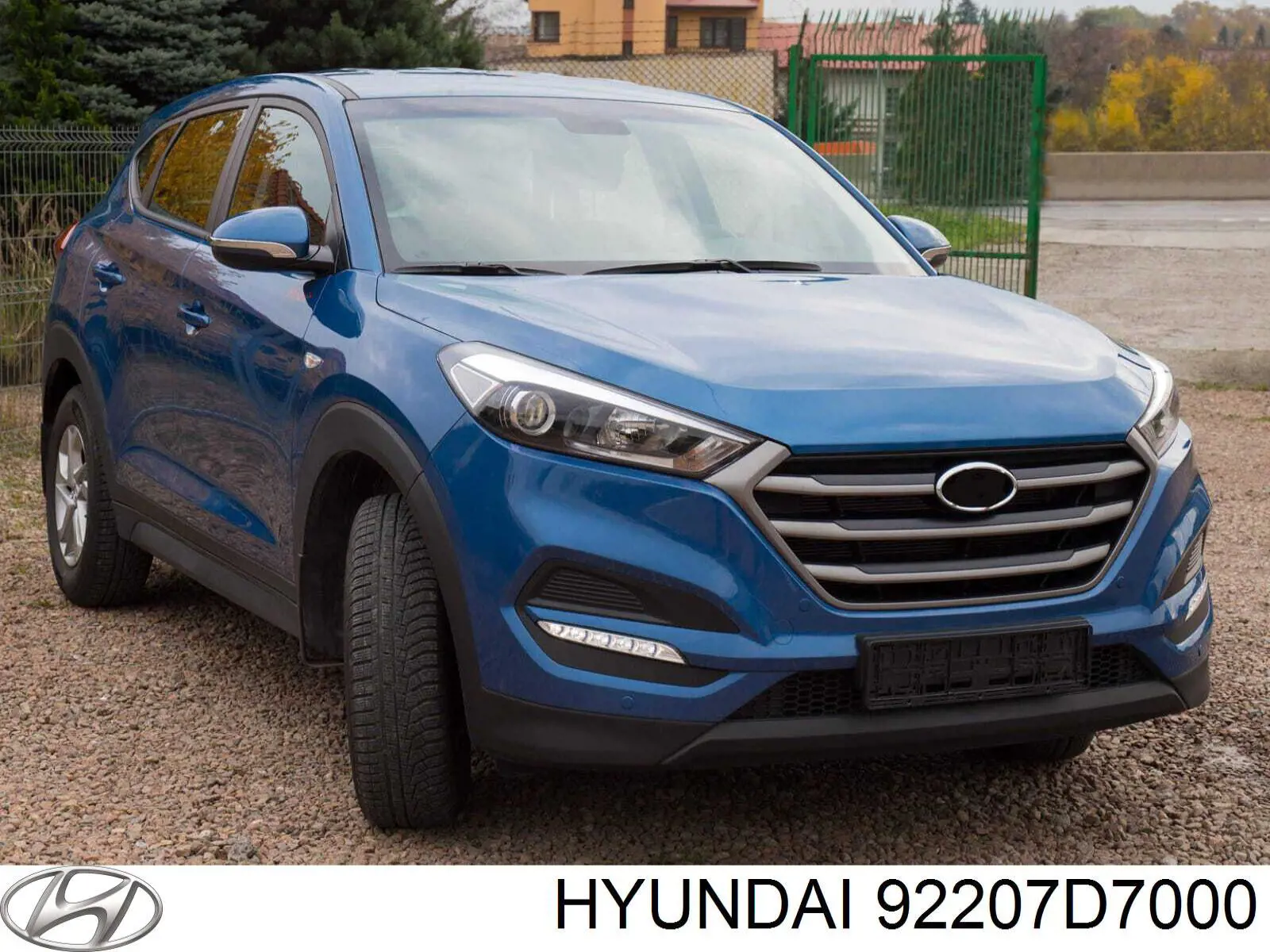 92207D7000 Hyundai/Kia Luzes máximas esquerdas