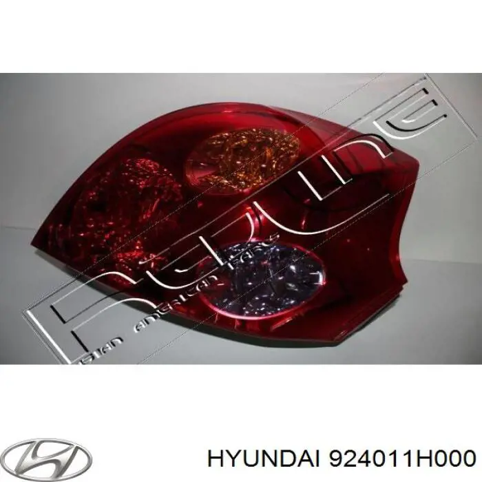 924011H000 Hyundai/Kia Lanterna traseira esquerda