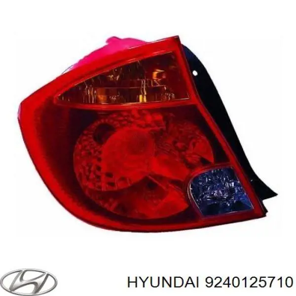 9240125710 Hyundai/Kia Lanterna traseira esquerda