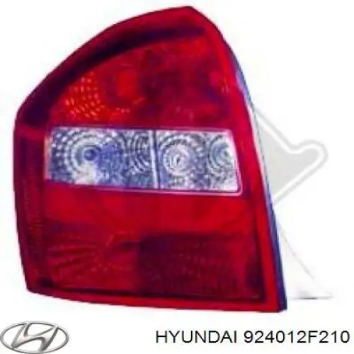 924012F210 Hyundai/Kia Lanterna traseira esquerda
