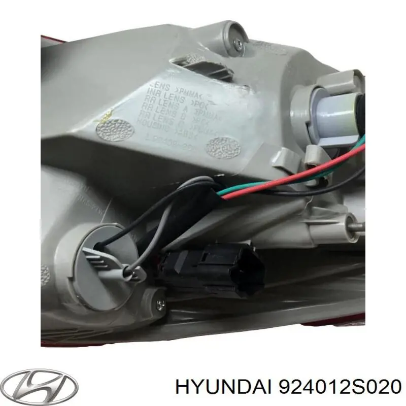 924012S020 Hyundai/Kia Lanterna traseira esquerda externa