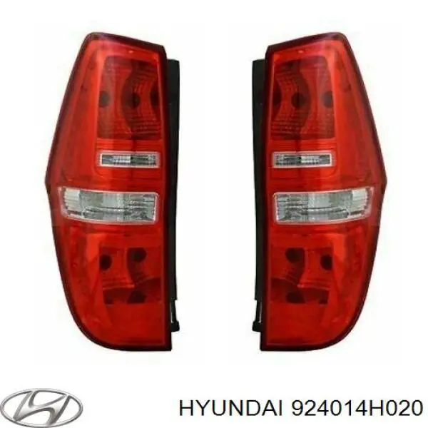 924014H020 Hyundai/Kia Lanterna traseira esquerda