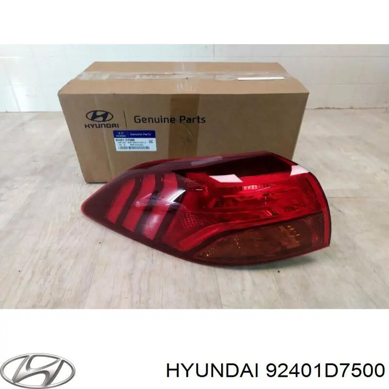Lanterna traseira esquerda externa Hyundai/Kia 92401D7500 preço, a partir de 229,47 USD