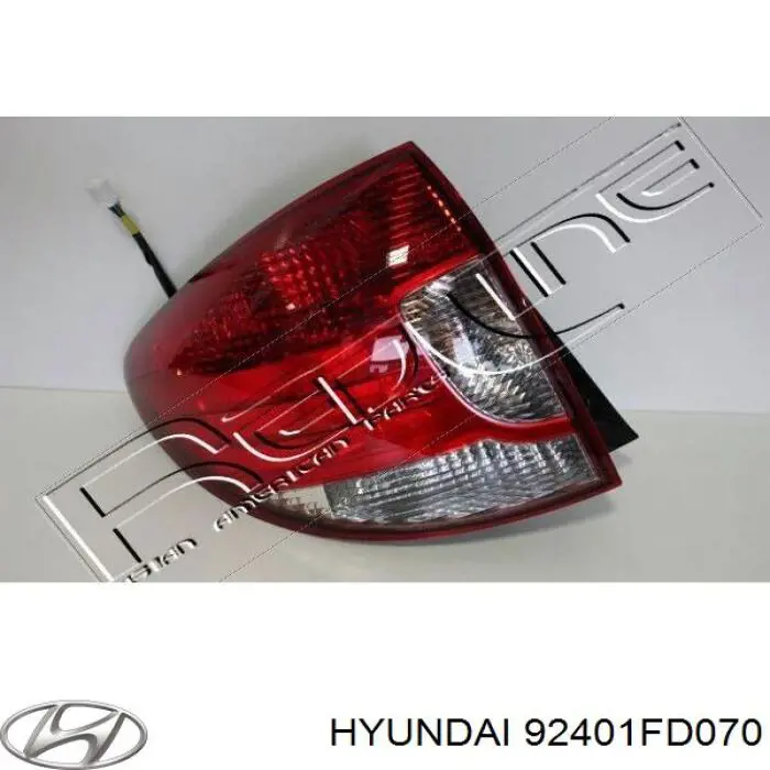 Lanterna traseira esquerda Hyundai/Kia 92401FD070 preço, a partir de 73,34 USD