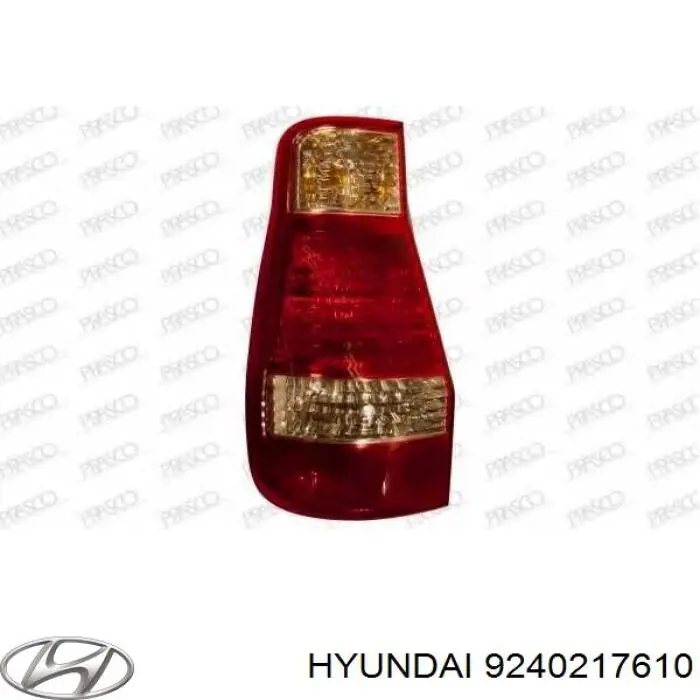 Lanterna traseira direita Hyundai/Kia 9240217610 preço, a partir de 78,32 USD