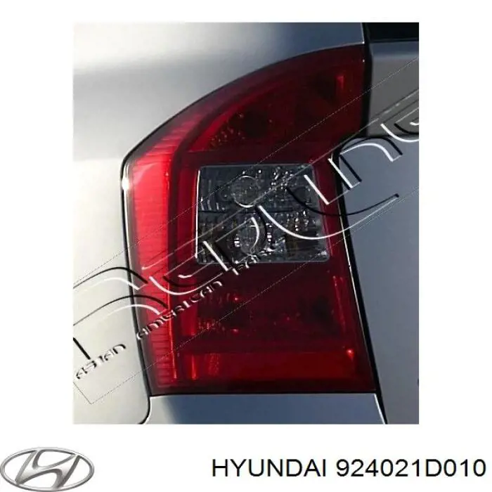 924021D010 Hyundai/Kia Lanterna traseira direita