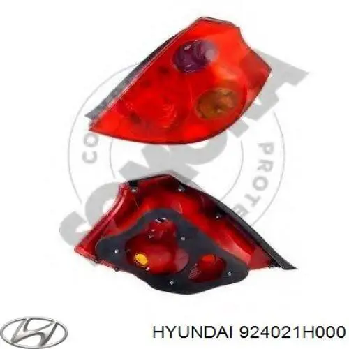 Lanterna traseira direita Hyundai/Kia 924021H000 preço, a partir de 90,24 USD