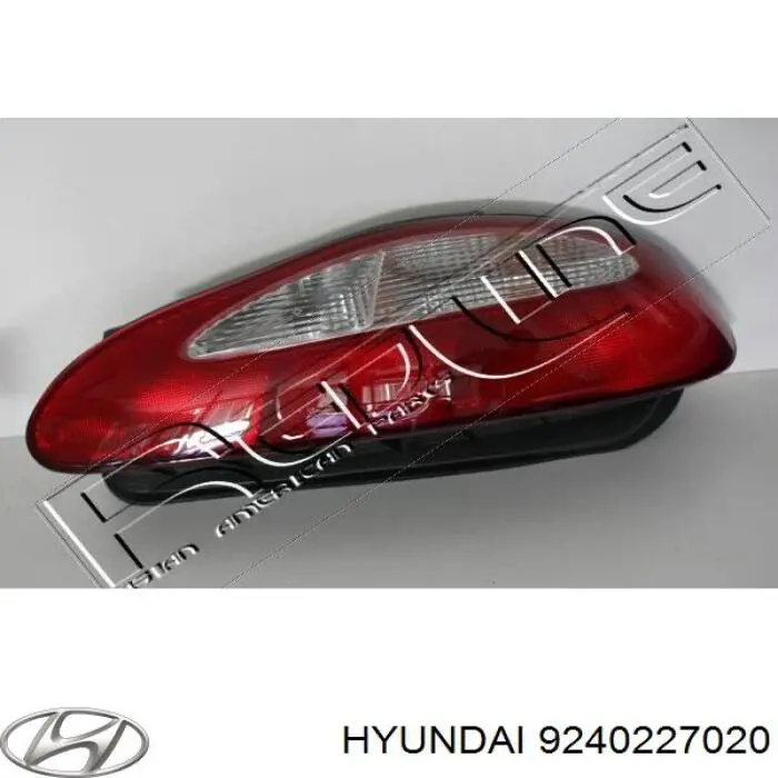 9240227020 Hyundai/Kia Lanterna traseira direita