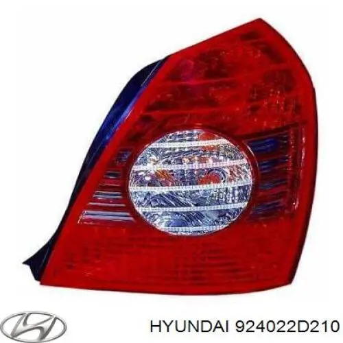 924022D210 Hyundai/Kia Lanterna traseira direita