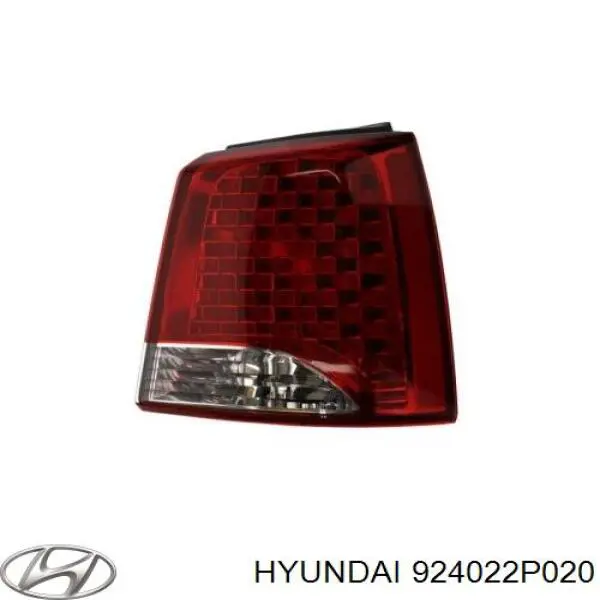 Compre 924022P020 Hyundai/Kia Lanterna traseira direita externa