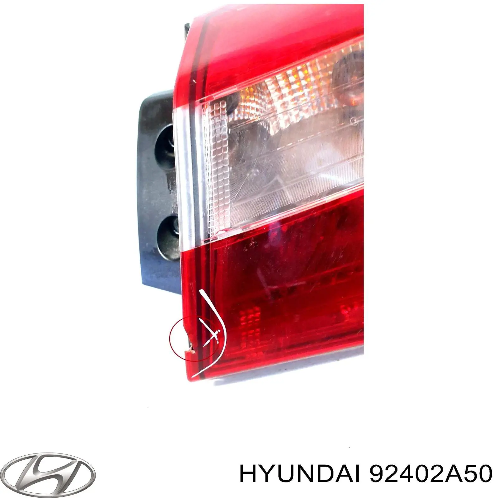 Lanterna traseira direita externa Hyundai/Kia 92402A50 preço, a partir de 95,34 USD