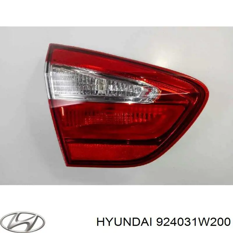 924031W200 Hyundai/Kia Lanterna traseira esquerda interna