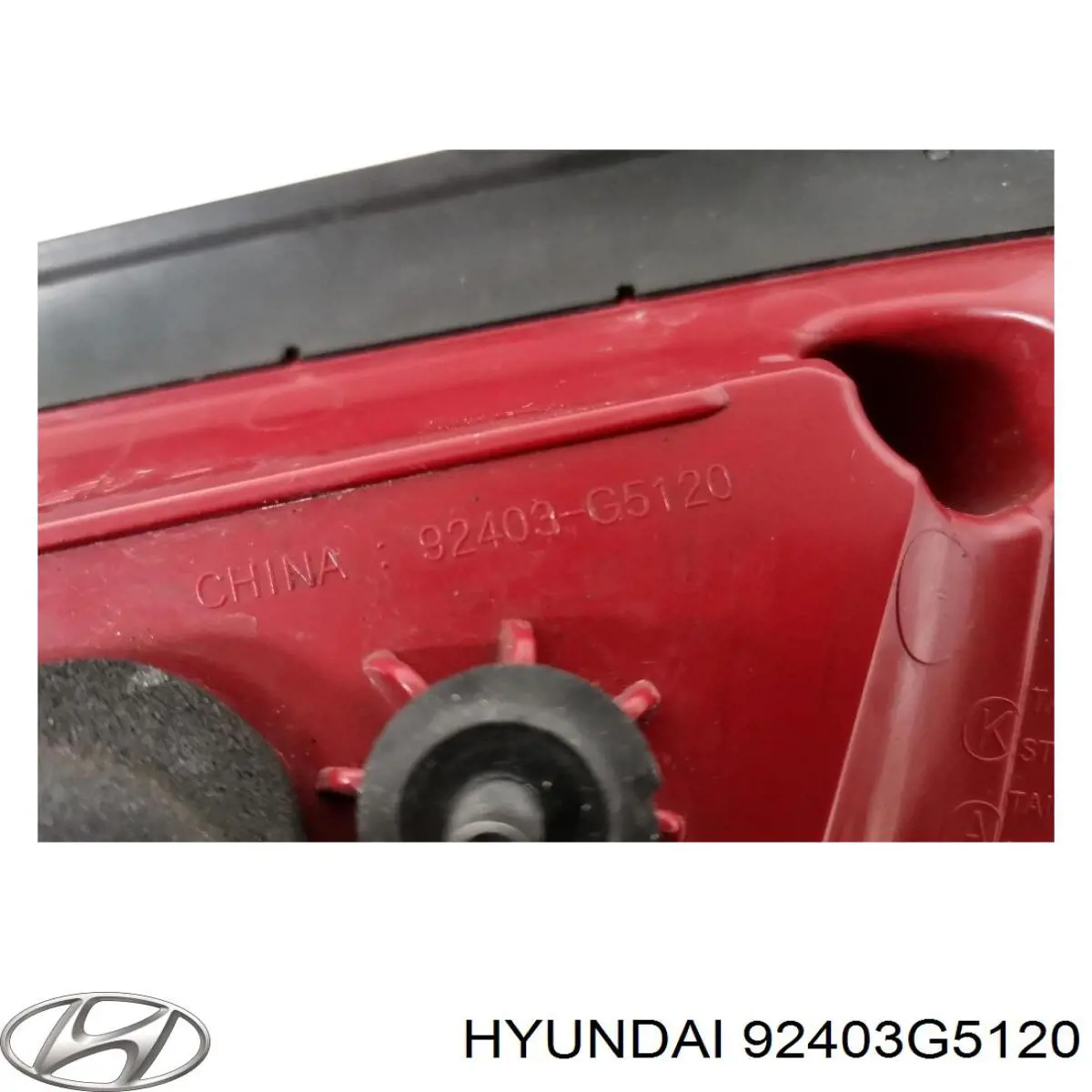 92403G5120 Hyundai/Kia Lanterna traseira esquerda interna
