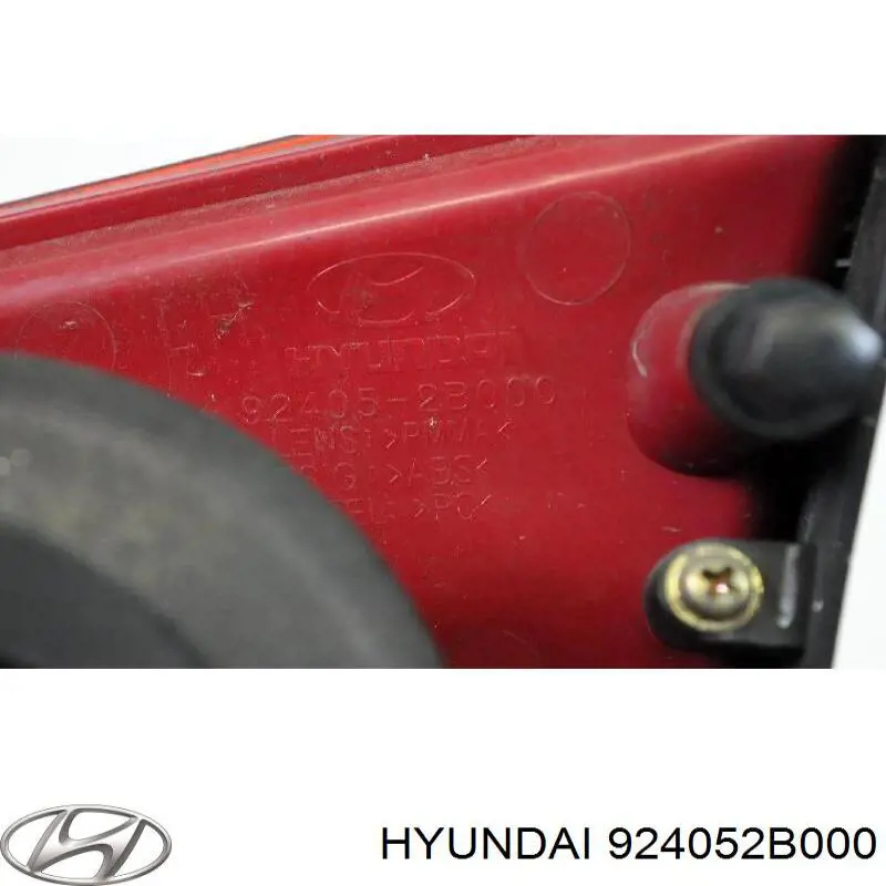924052B000 Hyundai/Kia Lanterna traseira esquerda interna