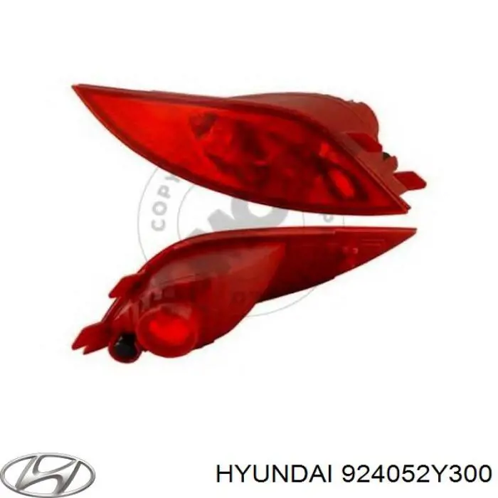 Lanterna de nevoeiro traseira esquerda Hyundai/Kia 924052Y300 preço, a partir de 59,59 USD