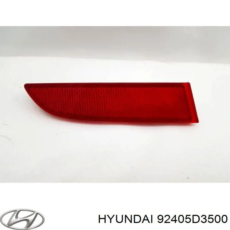 92405D3500 Hyundai/Kia Lanterna de nevoeiro traseira direita
