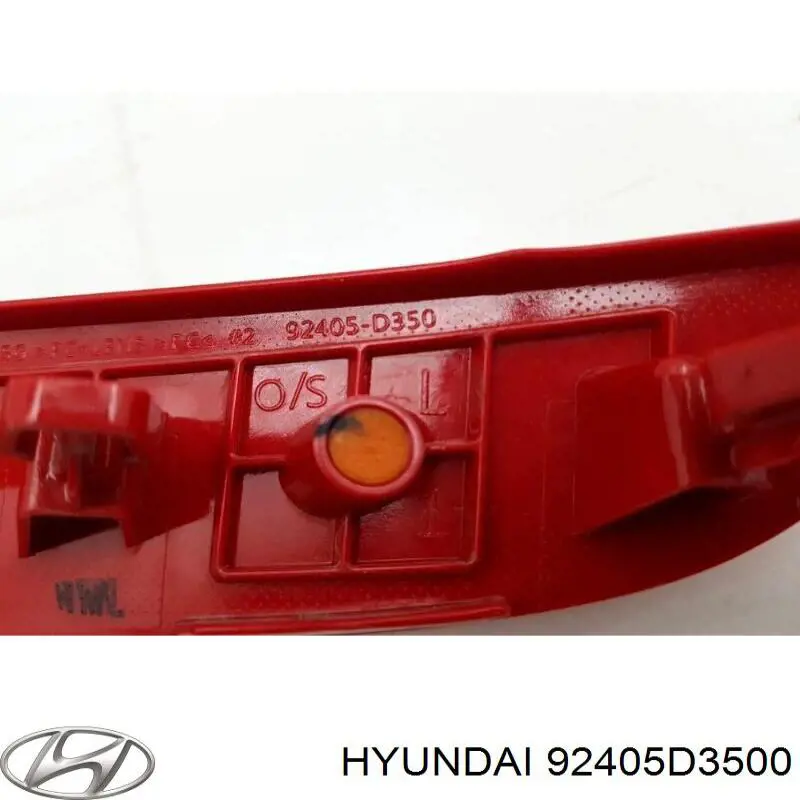 Lanterna de nevoeiro traseira direita Hyundai/Kia 92405D3500 preço, a partir de 39,86 USD