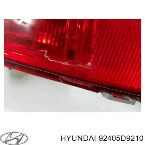 Compre 92405D9210 Hyundai/Kia Lanterna de nevoeiro traseira esquerda
