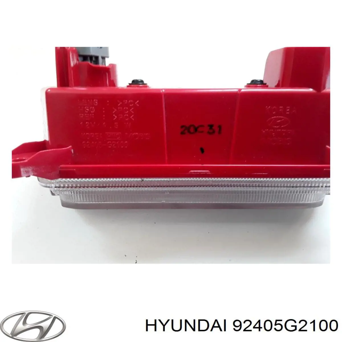 Lanterna de nevoeiro traseira Hyundai/Kia 92405G2100 preço, a partir de 95,34 USD