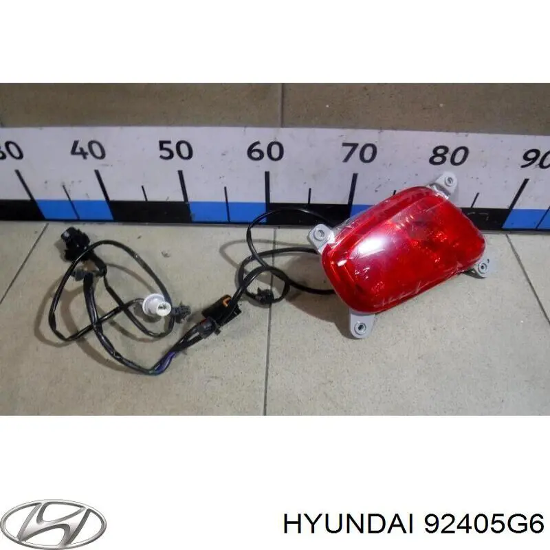 92405G6 Hyundai/Kia Lanterna de nevoeiro traseira
