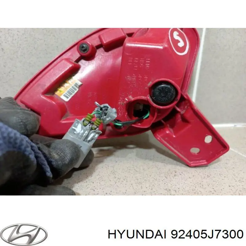 Compre 92405J7300 Hyundai/Kia Lanterna de nevoeiro traseira esquerda