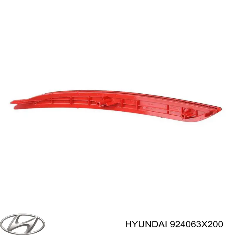 Retrorrefletor (refletor) do pára-choque traseiro direito Hyundai/Kia 924063X200 preço, a partir de 6,39 USD