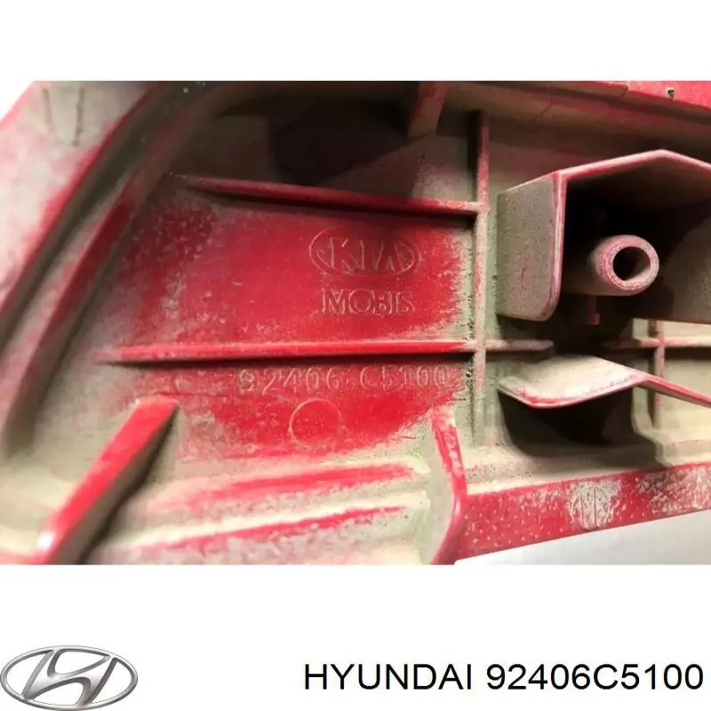 92406C5100 Hyundai/Kia Lanterna de nevoeiro traseira direita