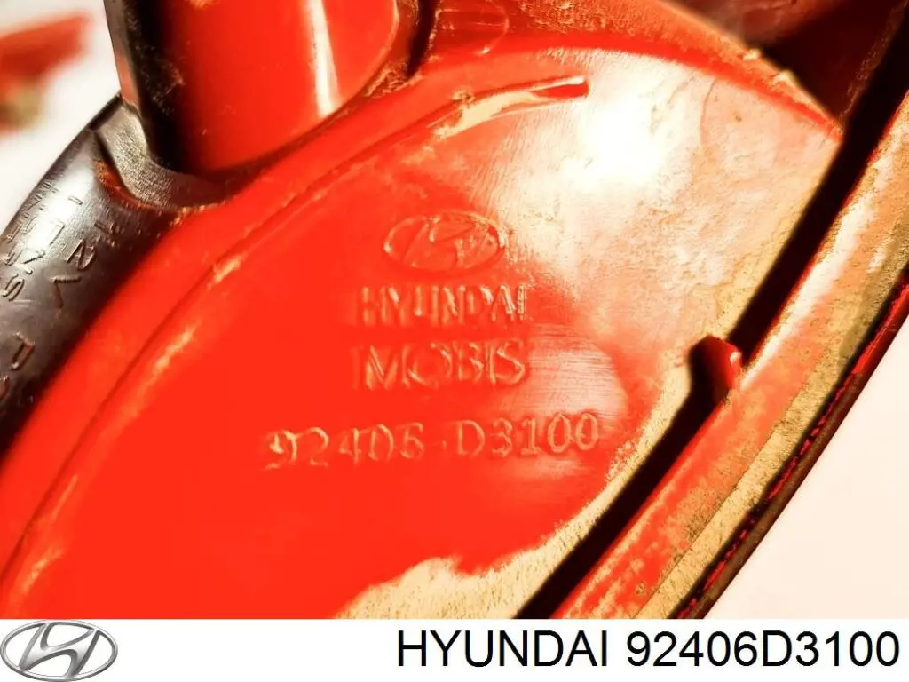 92406D3100 Hyundai/Kia Lanterna de nevoeiro traseira direita