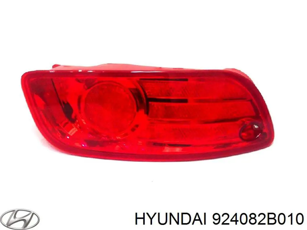 Compre 924082B010 Hyundai/Kia Retrorrefletor (refletor) do pára-choque traseiro esquerdo