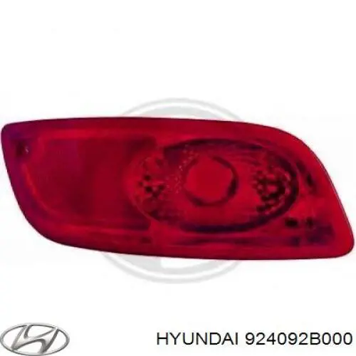 Lanterna de nevoeiro traseira direita Hyundai/Kia 924092B000 preço, a partir de 66,34 USD