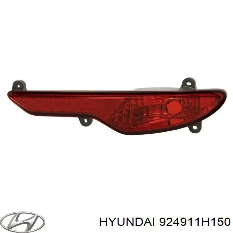 924911H150 Hyundai/Kia Lanterna de nevoeiro traseira direita