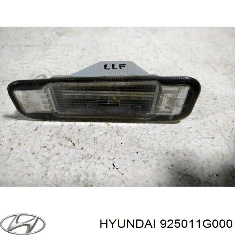Lanterna da luz de fundo de matrícula traseira Hyundai/Kia 925011G000 preço, a partir de 30,08 USD