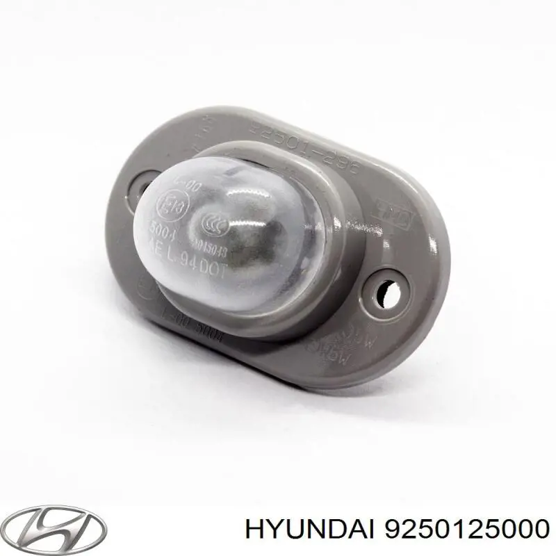 Lanterna da luz de fundo de matrícula traseira Hyundai/Kia 9250125000 preço, a partir de 26,90 USD