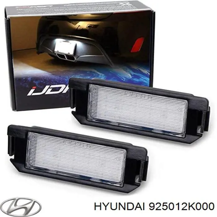 Lanterna da luz de fundo de matrícula traseira Hyundai/Kia 92501B2000 preço, a partir de 19,28 USD