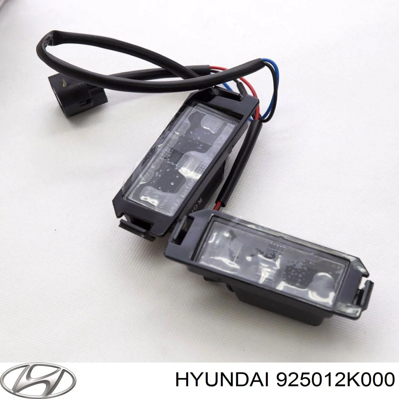 Lanterna da luz de fundo de matrícula traseira Hyundai/Kia 925012K000 preço, a partir de 26,77 USD