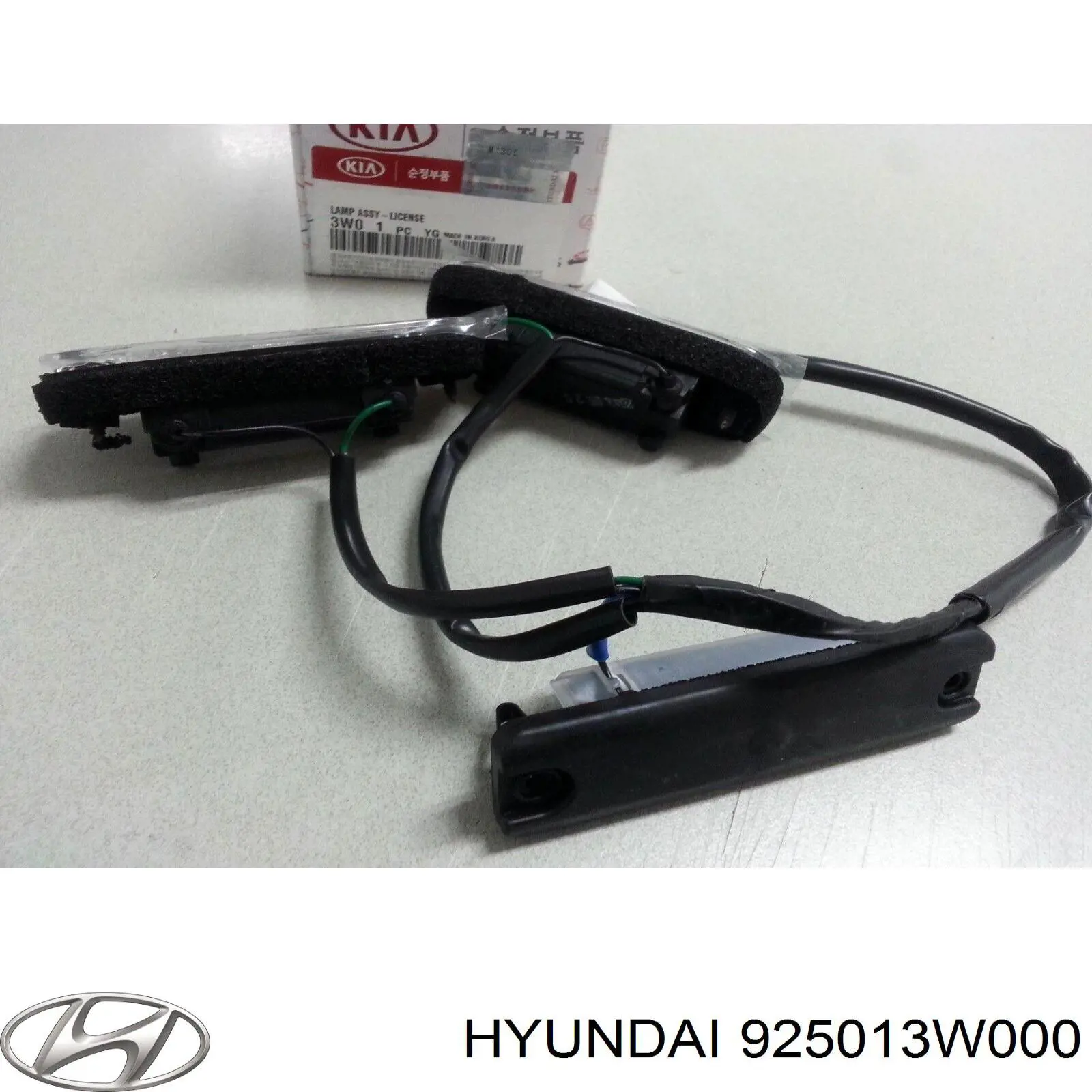 Lanterna da luz de fundo de matrícula traseira Hyundai/Kia 925013W000 preço, a partir de 29,44 USD