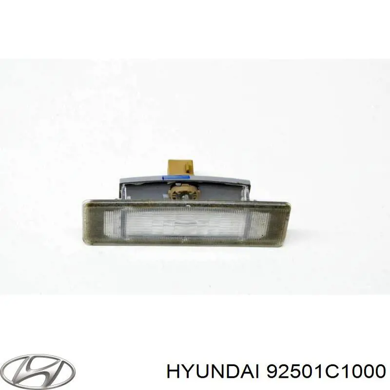 Lanterna da luz de fundo de matrícula traseira Hyundai Sonata VII LF